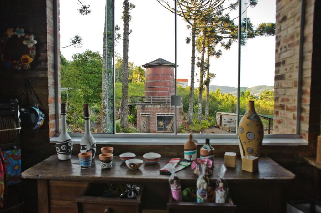 Bina'S Haus Pousada, Cafeteria E Atelier Nova Petropolis Exterior foto